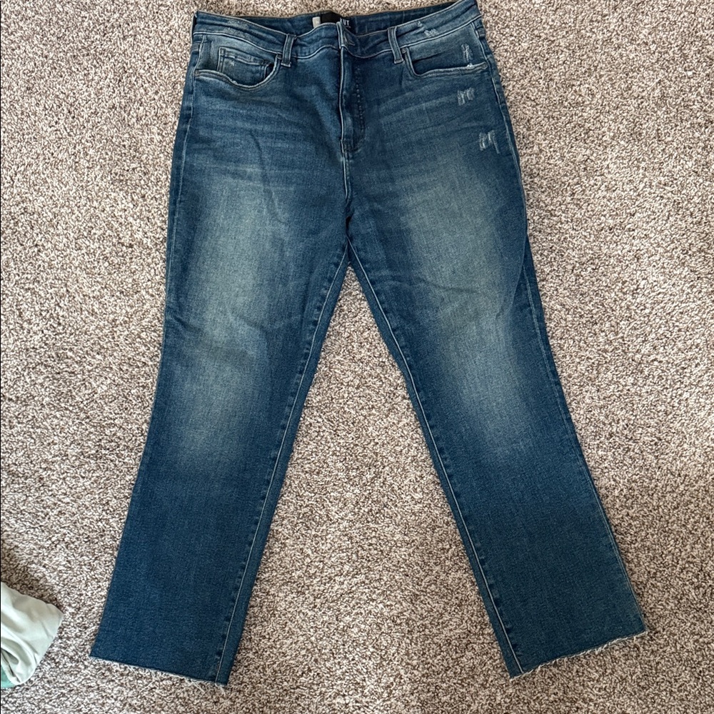 Kut from the Kloth Dark Blue Denim Jeans